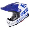 SCORPION prilba VX-22 AIR Updown white/blue/blue - M