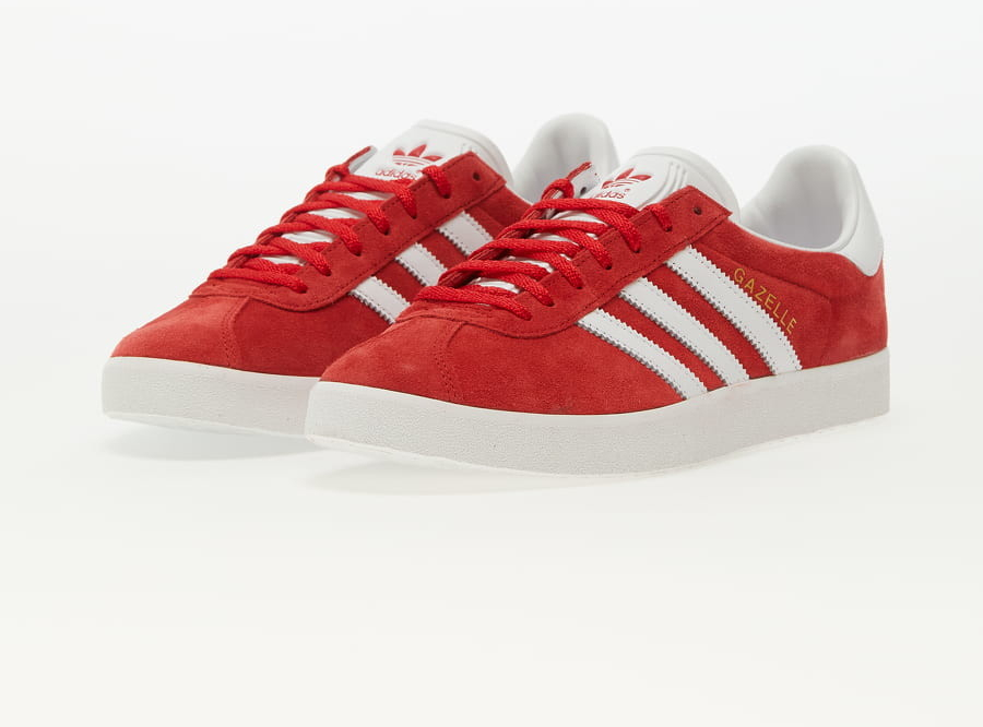 adidas Originals Gazelle 85 Better Scarlet/ Ftw White/ Gold Metallic