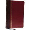 NRSVCE, Great Quotes Catholic Bible, Leathersoft, Burgundy, Comfort Print (Catholic Bible Press)(Pevná)