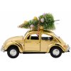 Vianočné autíčko Xmas Car Golden