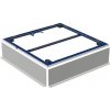 GEBERIT Setaplano inštalačný rám pre sprchové vaničky v úrovni podlahy, do 100 cm, pre 4 nohy, 800 x 800 x 30 mm, 154.460.00.1