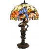 Brilagi - Tiffany vitrážová stolná lampa JUNGLE 1xE27/60W/230V BRT-12003D + záruka 3 roky zadarmo