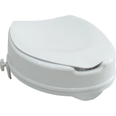 Maxizdrav CA6741-4" Zvyšujúce nadstavec na WC pre seniorov s poklopom (4 - 10 cm)