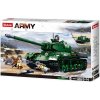 Sluban Stavebnica ARMY Bitka o Budapešť M38-B0979 Sovietsky ťažký tank IS-2 2v1