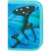 Školský peračník BAAGL CLASSIC CASE BUTTERFLY Tyrkysová