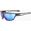 Slnečné okuliare UVEX Sportstyle 806 black matt/mirror blue
