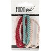 Gumičky do vlasov Eurostil Professional - farebné, 8 ks (07460)