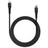 Canyon MFI-4, 1.2m kábel USB-C / Lightning, MFi Apple schválený, 5V/2.4A, priemer 3.5mm, PVC, čierny (CNS-MFIC4B)