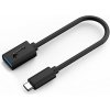 GENIUS ACC-C2AC redukcia z USB-C na USB-A, čierna
