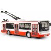 Rappa Trolejbus hlási zastávky česky s funkčnými dverami, 28 cm