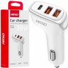 Nabíjačka do auta 2x USB-A + USB-C 38W 12/24V AMiO-03886