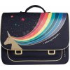 Školská aktovka It Bag Midi Unicorn Gold Jeune Premier ergonomická luxusné prevedenie 30*38 cm