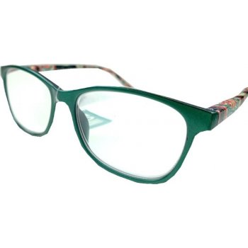 Berkeley Dioptrické okuliare na čítanie plastové zelené farebné chrániče MC2193