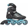 Fila Legacy Pro 80 Lady Black/Blue kolieskové korčule - 5.0, EU 38, 4x, 80