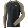 Dynafit Alpine Pro Pánske tričko s dlhým rukávom Blueberry/Rock Khaki vel. L