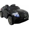 Detské elektrické autíčko SUV Megacar Mercedes GLC63s 4x4, multifunkčný volant USB + MP3 4x45W, 12V 7Ah, čierne