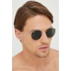 Slnečné okuliare Ray-Ban ROUND METAL pánske, zlatá farba, 0RB3447 RB3447.001 50