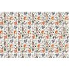 DIMEX | Vliesové fototapety na stenu Roztomilé lesné zvieratá MS-5-1476 | 375 x 250 cm | zelená, červená, oranžová, hnedá + Vliesová fototapeta na stenu DIMEX Roztomilé lesné zvieratá MS51476 v rozmer
