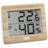 ADE WS1702 Bambusový digitálny vlhkomer / vnútorný teplomer