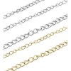 Ocelový Prodlužující řetízek Twist Ovál - 1m - 3 mm / Nerez SL