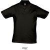 SOL's Collection Polokošile Prescott Men, žerzejová, krátký rukáv, pánská COT25137700201-black S Černá