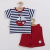 Dojčenská súprava tričko a kraťasky New Baby Marine - 62 (3-6m)