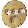 Grohe Grohtherm vaňová/sprchová batéria podomietková s termostatom Brushed Cool Sunrise 29121GN0