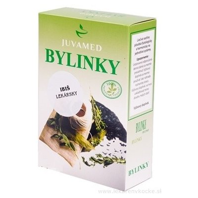 JUVAMED IBIŠ LEKÁRSKY - LIST bylinný čaj sypaný 1x40 g