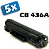 5x HP CB436A - kompatibilný