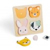 Bigjigs Toys Vlkádací puzzle počítání