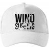 Windsurfing nápis - Šiltovka so zahnutým šiltom a mosaznou sponou - Univerzálna veľkosť ( Biela )