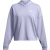 Dámska mikina Under Armour, RIVAL TERRY svetlomodrá,biela lg