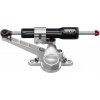 BITUBO Steering damper kit BITUBO for racing mounting with black shock absorber