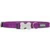 Red Dingo obojok Classic Purple 2x31-47 cm fialový