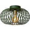 LUCIDE 78174/40/33 MANUELA Prisadené stropné svietidlo E27 1x60W zelená