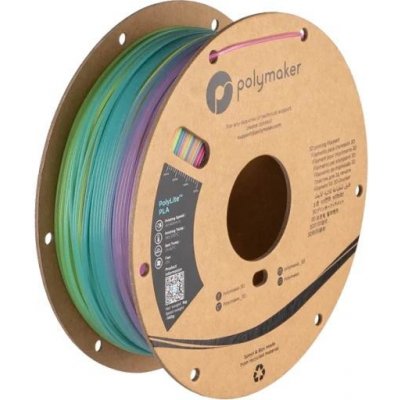 Polymaker PolyLite Luminous PLA Rainbow 1,75mm 1kg