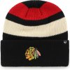 47 Brand Pánska Zimná Čiapka Chicago Blackhawks Clubhouse Jennings '47 Cuff Knit