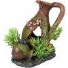 Flamingo Moza Pitchers + rastlina 11x8x11 cm