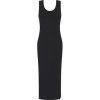 Sf Dámske midi šaty SK114 Black S