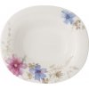 Villeroy & Boch Oválny hlboký tanier 24 x 21 cm Mariefleur Gris