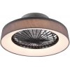 TRIO R62662111 FARSUND stropné svietidlo s ventilátorom LED D470mm 30W/2200lm 3000-6500K šedá, stmievateľné, diaľkový ovládač