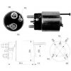 Elektromagnetický spínač, štartér MAGNETI MARELLI 940113050065