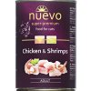 NUEVO cat Adult Chicken & Shrimps konzervy pre mačky 6x400g