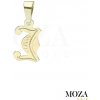 MOZA gold Písmeno I MG3129