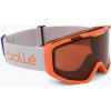 Detské lyžiarske okuliare Bollé Rocket orange matte/ rosy bronze
