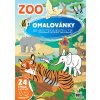 Omalovánky A4 se samolepkami ZOO