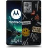 Picasee silikónový prehľadný obal pre Motorola Edge 40 Neo - STICKERS x TAGS