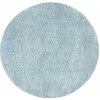 Najkoberce City Shaggy 500 tyrkysový 80 cm kruh