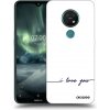 Picasee silikónový prehľadný obal pre Nokia 7.2 - Milujem ťa