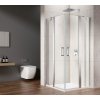 GELCO - LORO štvorcová sprchová zástena 800x800 rohový vstup GN4880-01